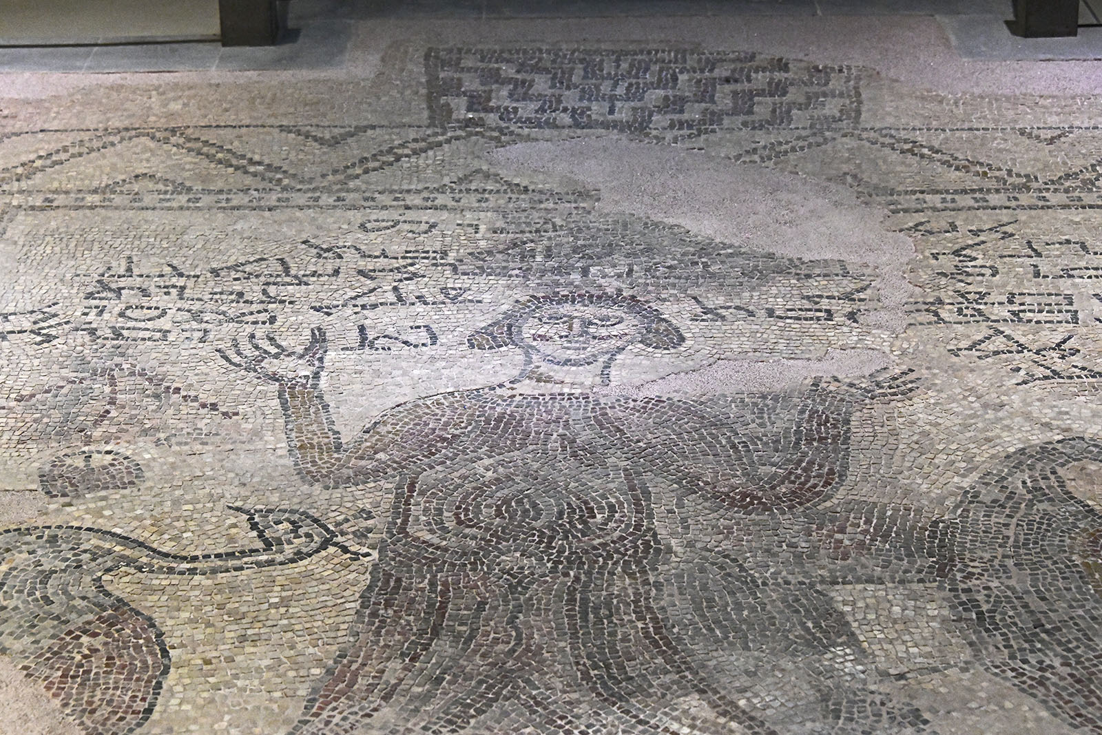 Gaziantep Zeugma Museum Man with peacock mosaic in 2024 7942.jpg