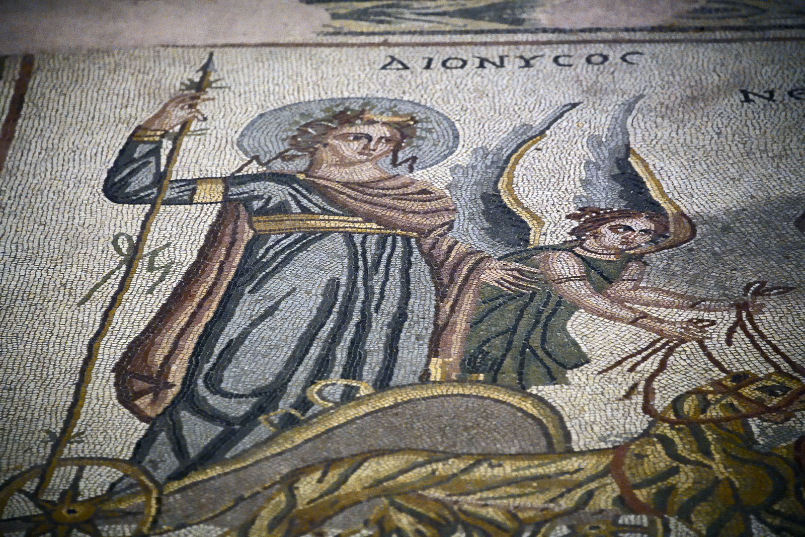 Gaziantep Zeugma museum Dionysos triumph in 2024 7892.jpg