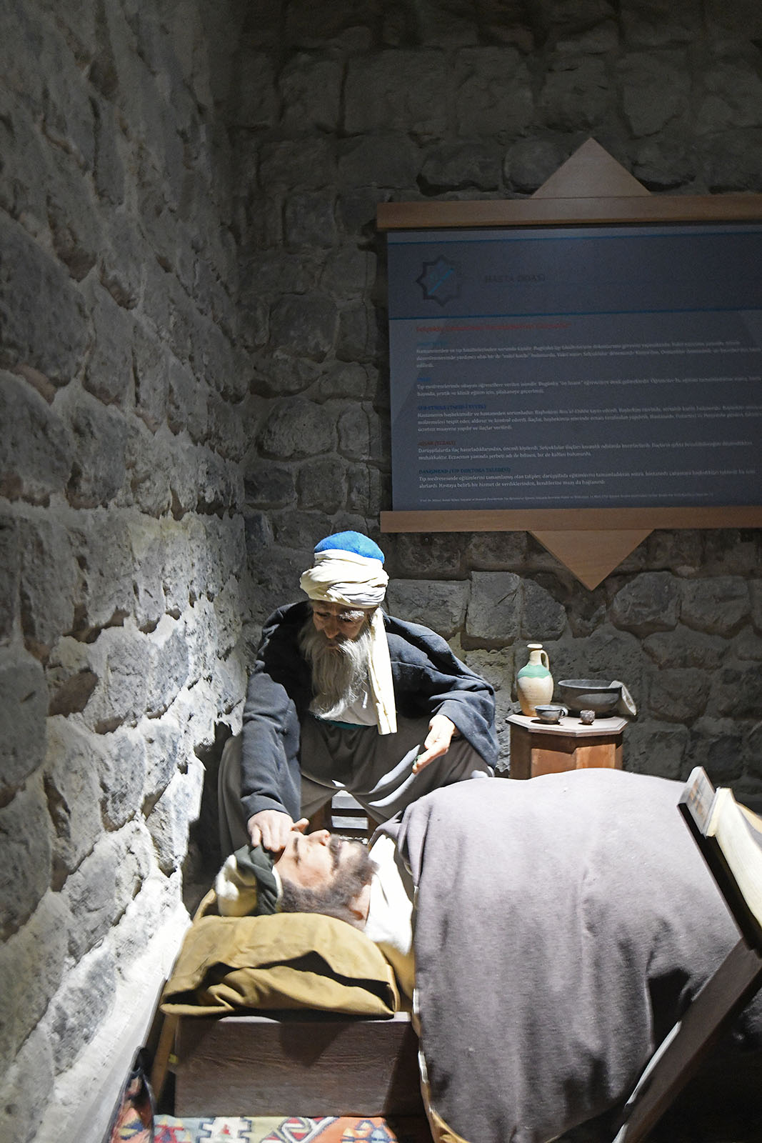 Kayseri Selcuk Civilisation Museum Patients and doctors in 2024 0607.jpg
