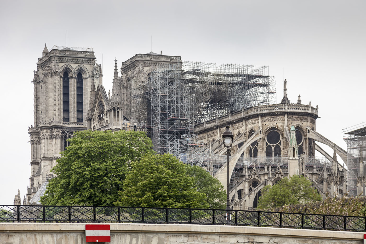 Unfortunatly Notre Dame one day after the fire