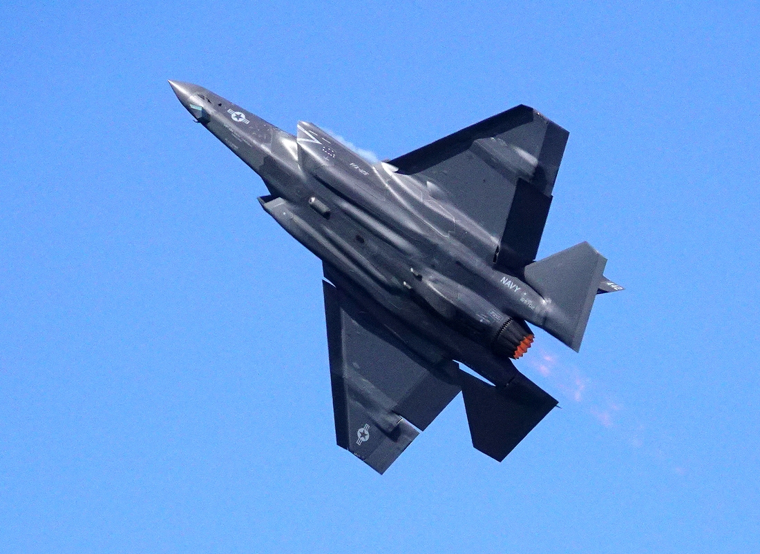 The U.S. Navy F-35C Demonstration Team