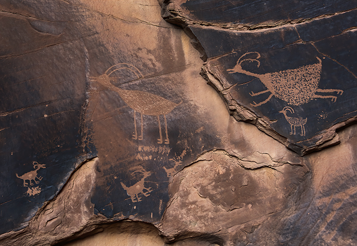 Petroglyphs, Monument Valley Navajo Tribal Park