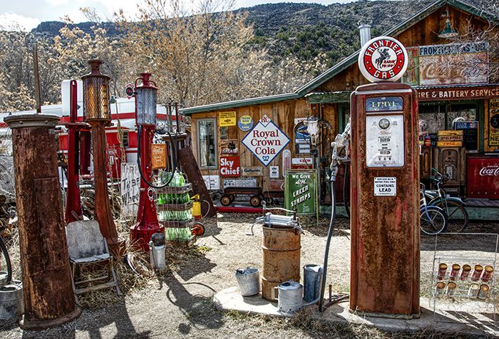 Johnnie Meier Classical Gas Museum in Embudo