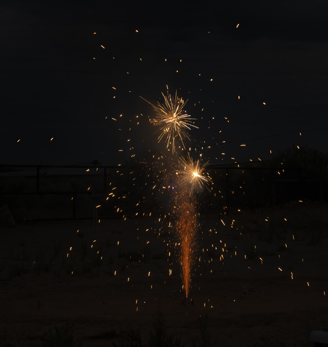 Backyard Fireworks