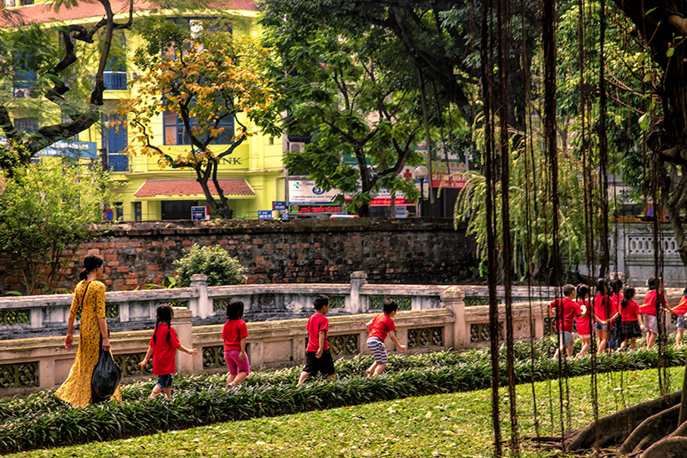 Hanoi School Kids
