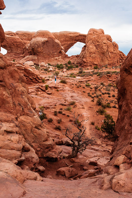 North & South Window Arches from Double Arch