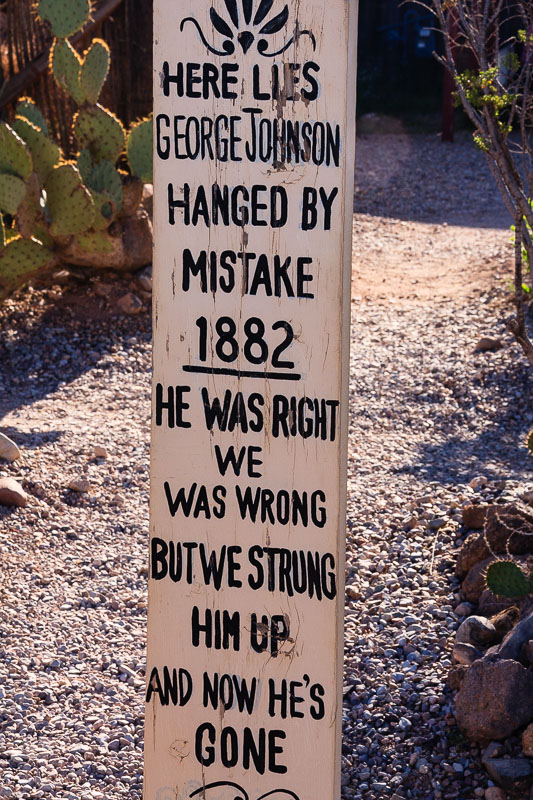 Boot Hill Grave Yard