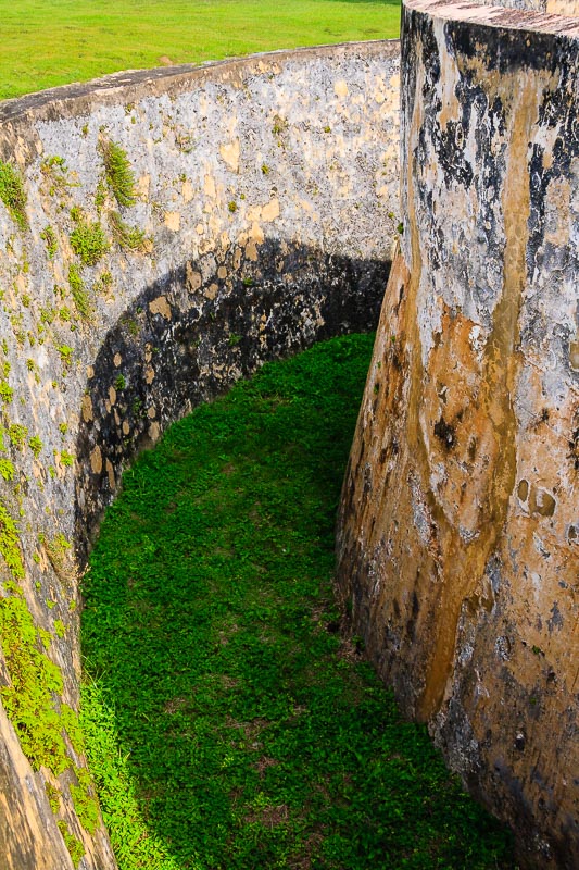 San Cristobal Fort  - Dry Moat