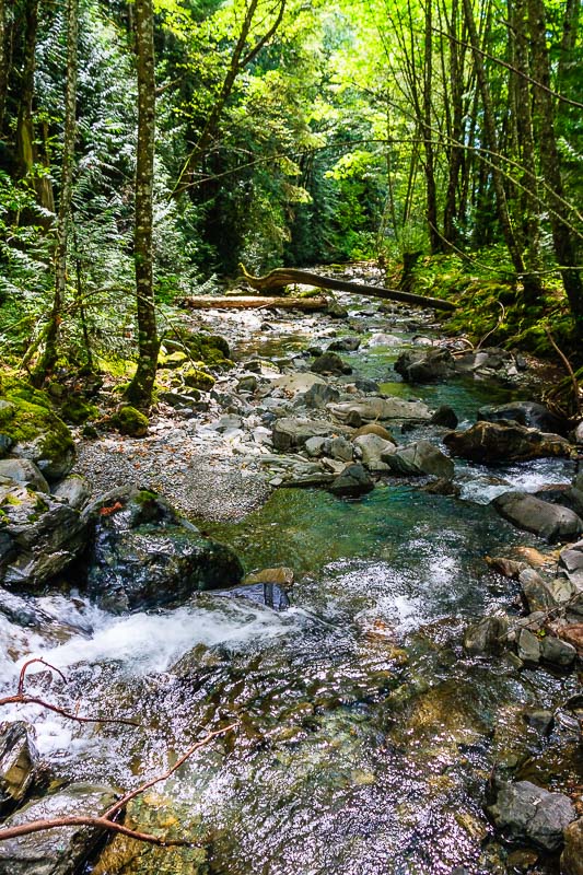 Creek from Rainbow Falls