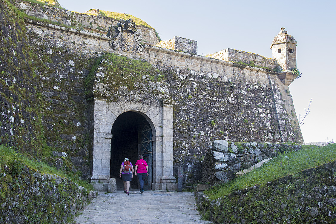 Walls of the fort of Valenca do Minho