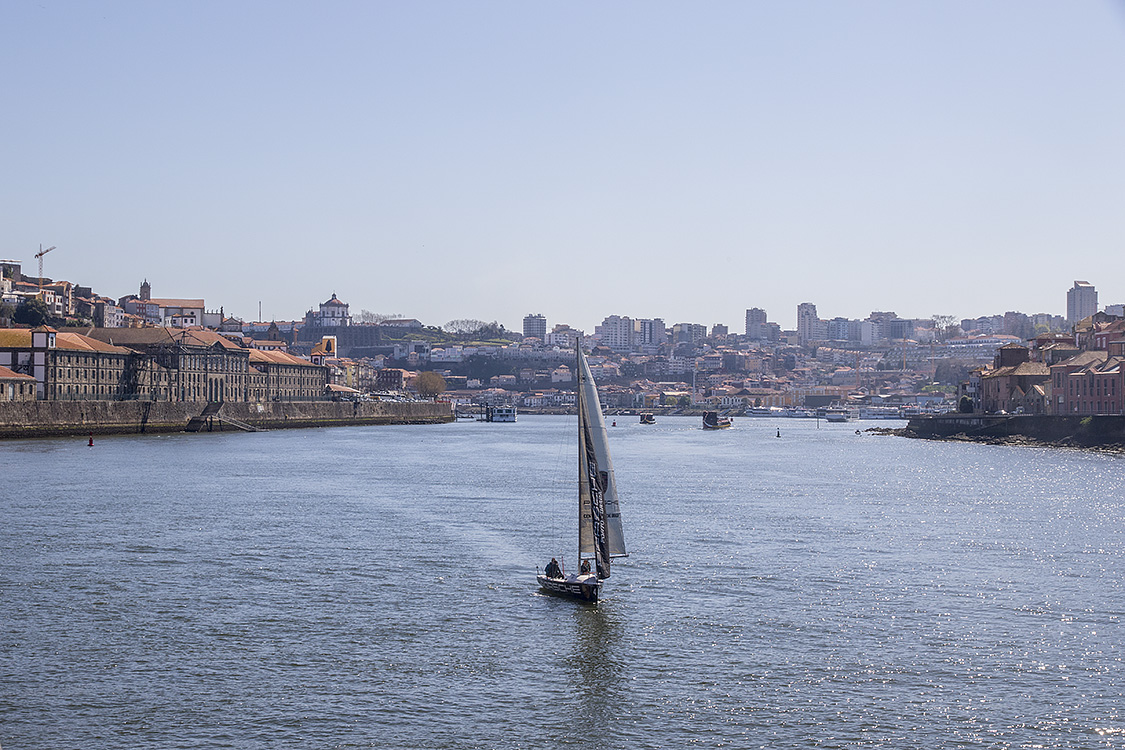 Douro River in Porto, Portugal