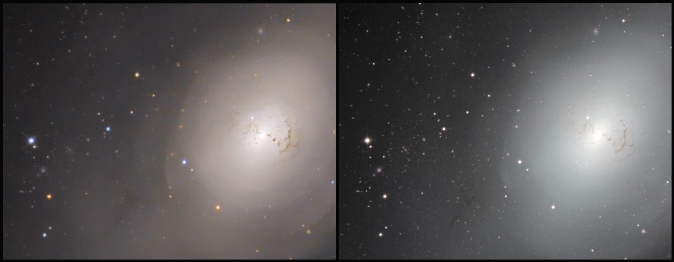 NGC 1316 AG12 vs ESO 2.2m