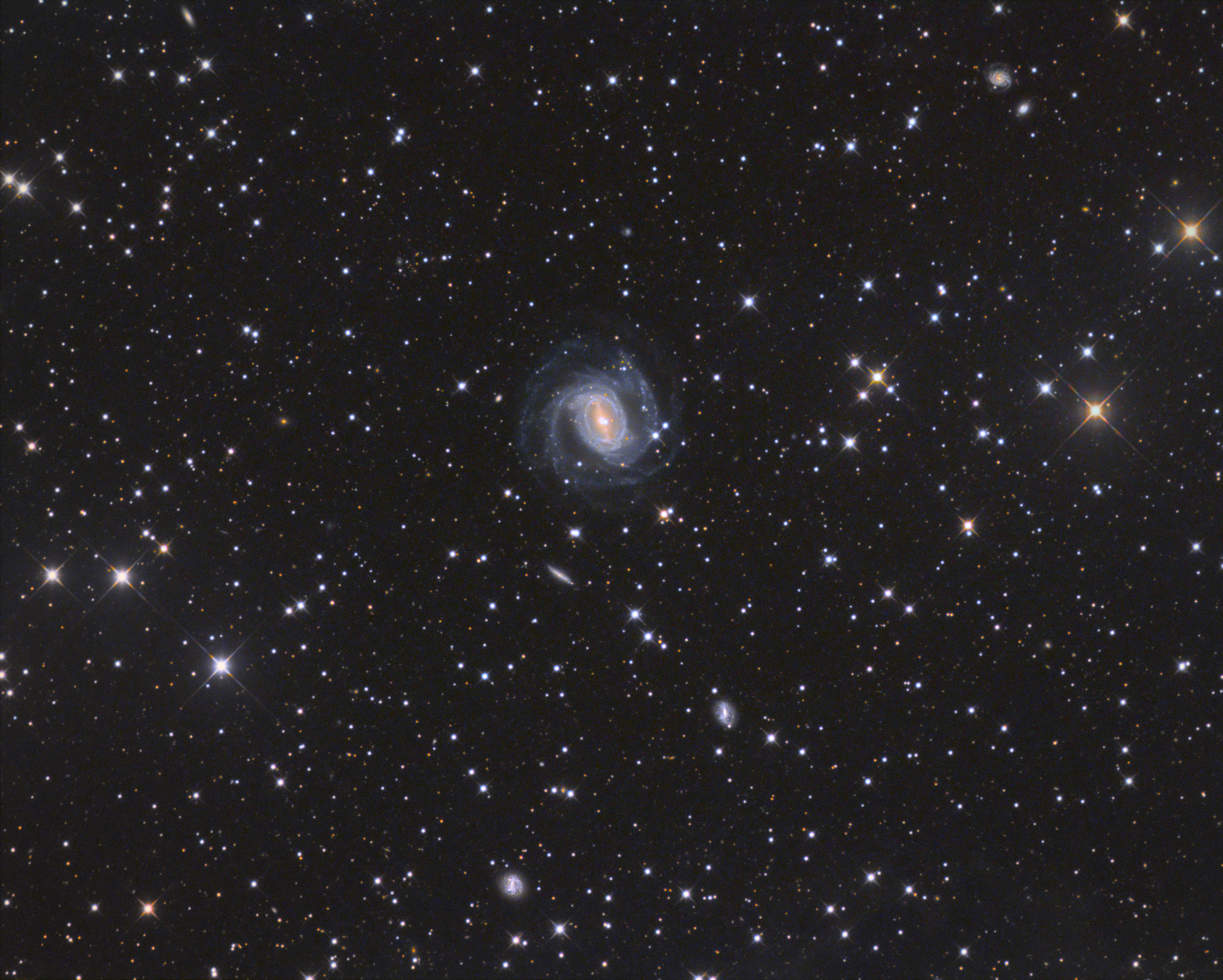 NGC 3313 in Hydra (full frame)