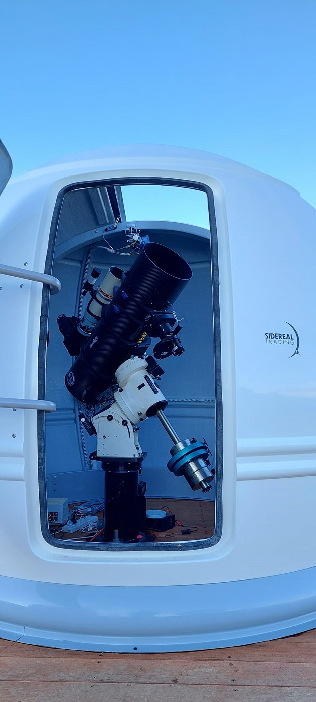 Equipment in the dome