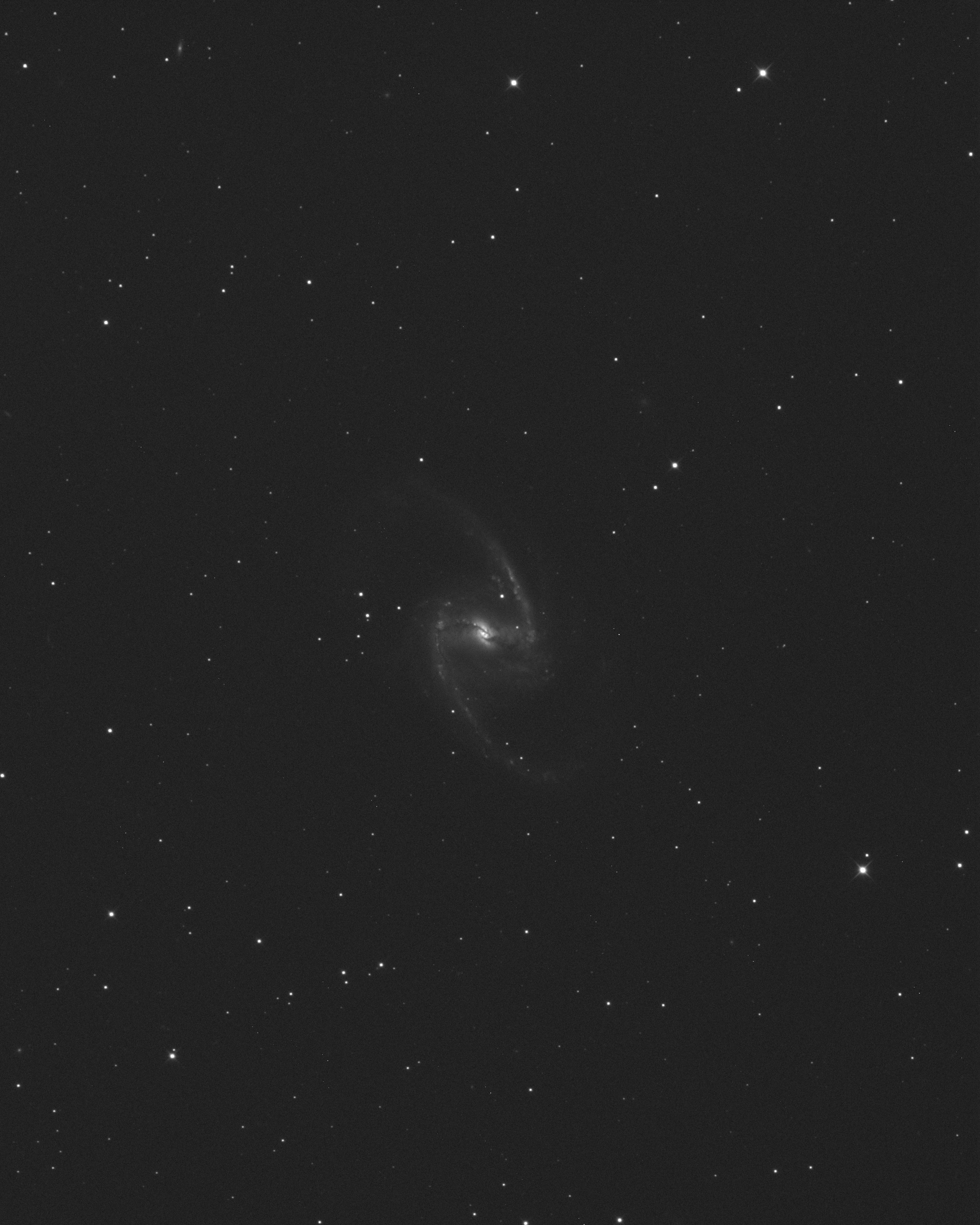 NGC 1365 2 X 1min exposure (Full frame, full resolution)