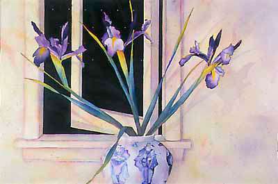 Starlit Irises