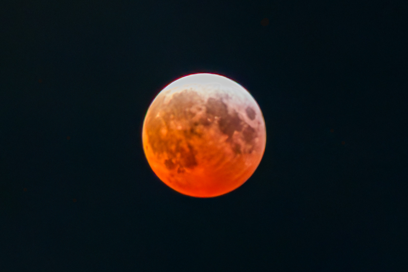 Lunar eclipse - blood moon