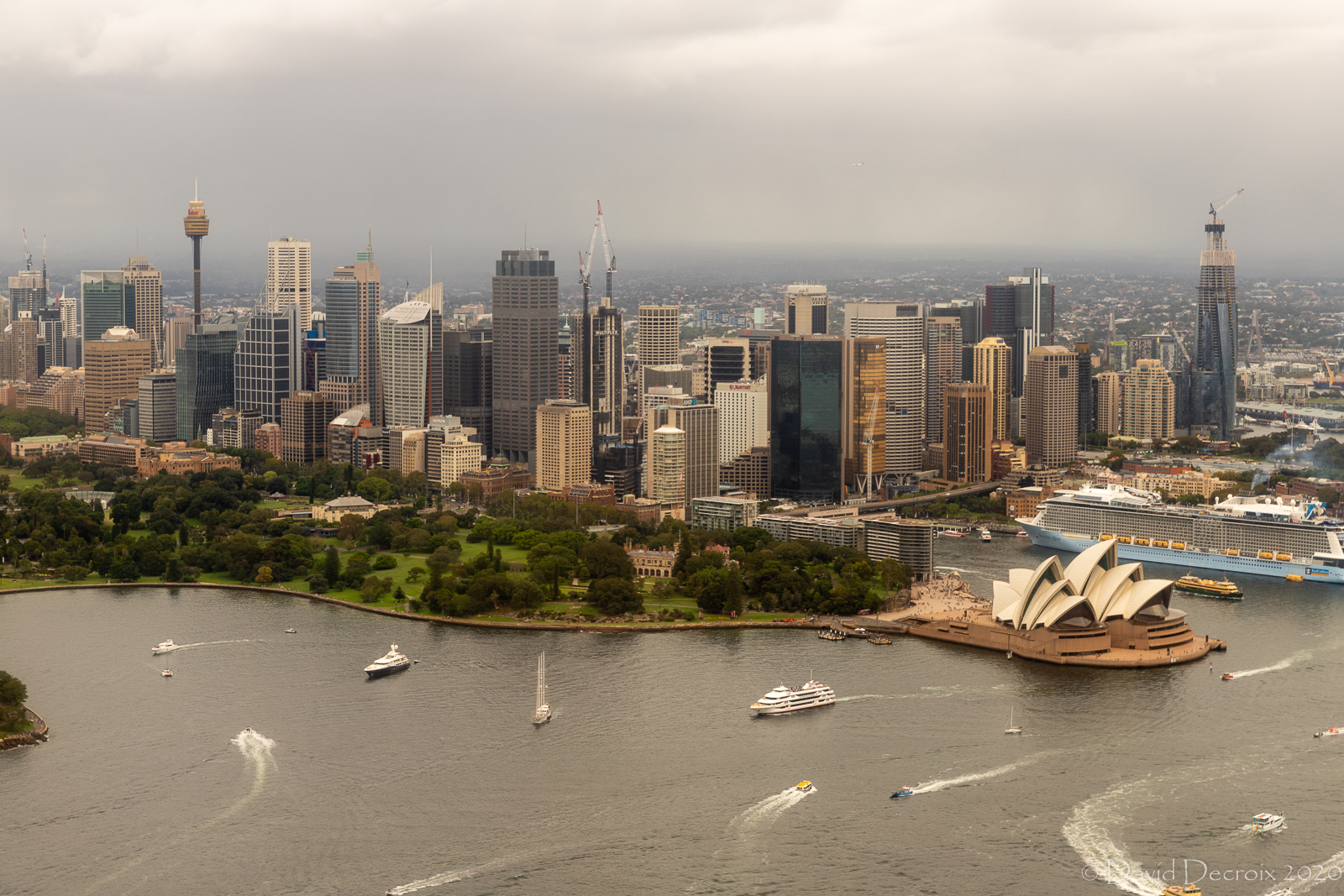 Sydney Botanic Gardens, Opera House and CBD