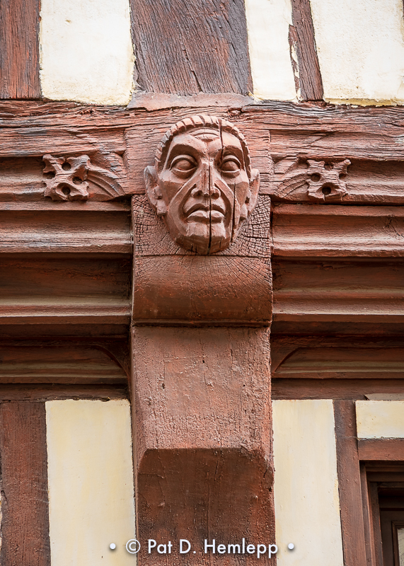 Wooden face