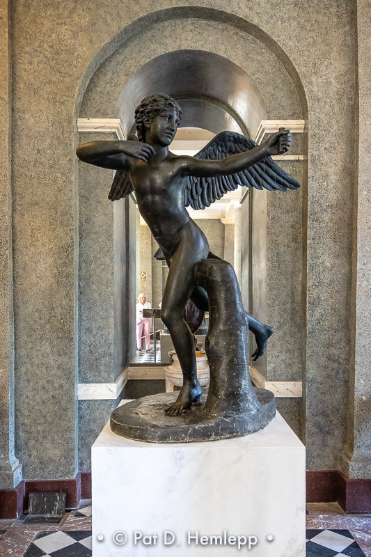 In the vestibule