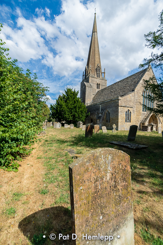 Church cemetery