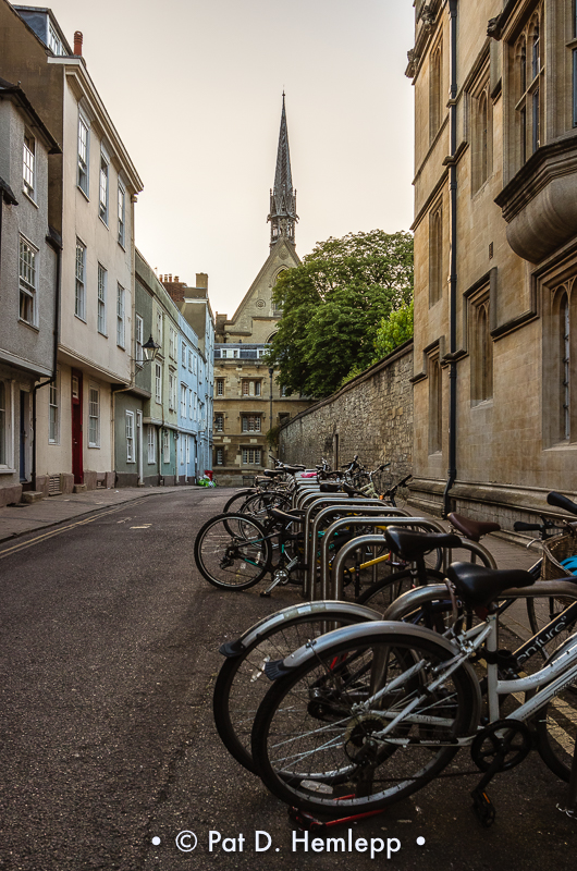 Bikes and chapel