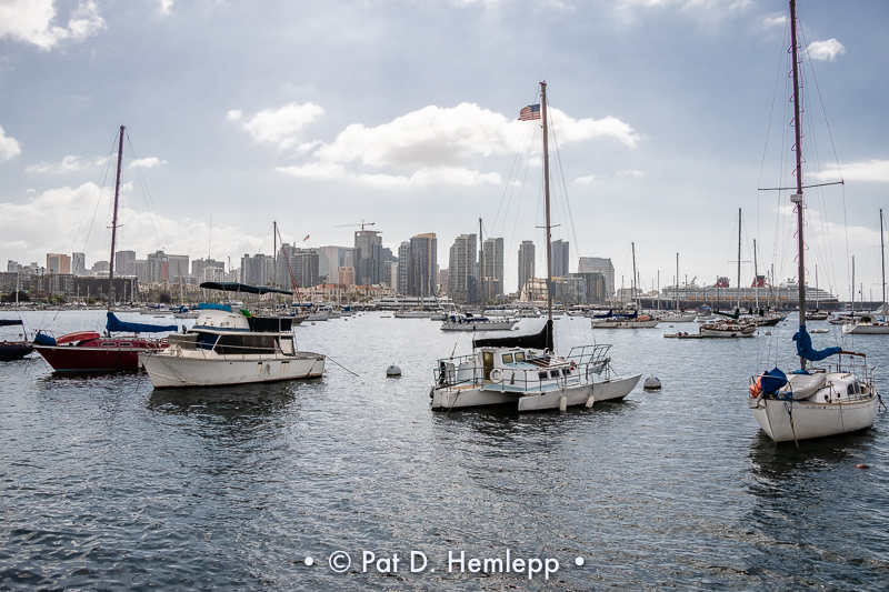 Boats and skyline