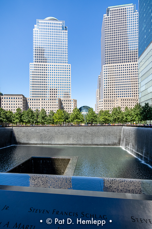 Pool and buildings