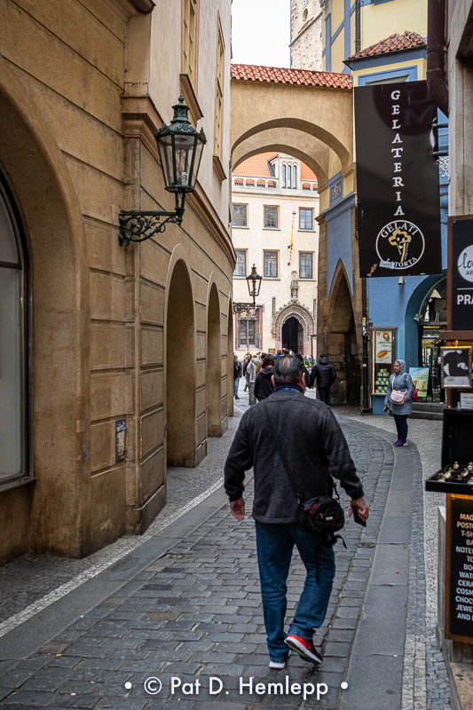 Toward the square