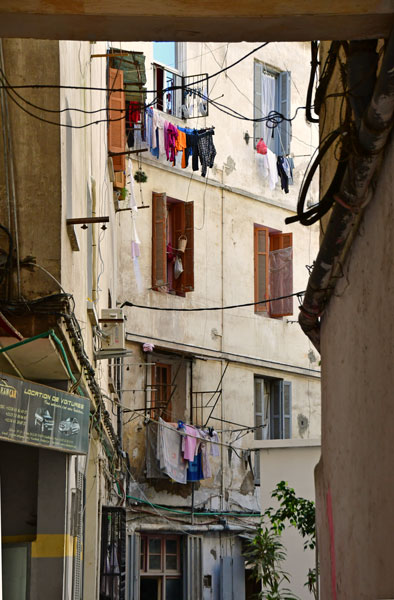 Street behind the hotel - Moroc 1466