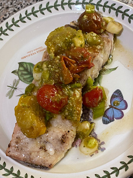 09-16 Mahi mahi with tomatoes and green onions i6228
