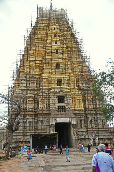Virupaksha Temple - India-2-0119