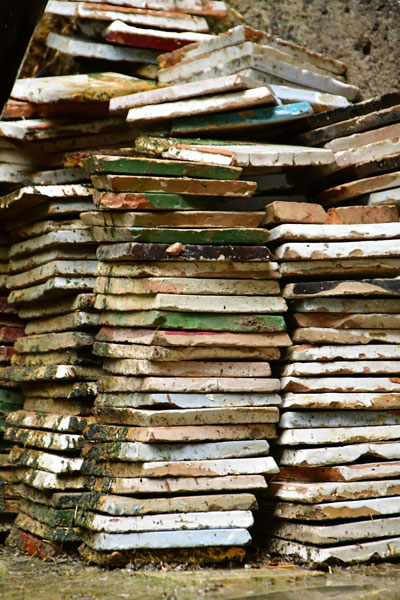 Fez tile and pottery factory - Moroc-2929