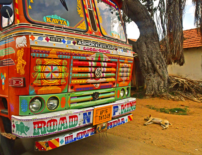 'Road NP King - I Love India' - India-2-0554
