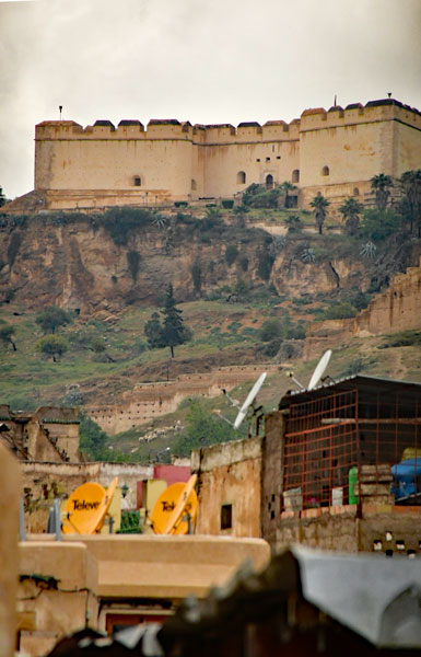 View from Al-Attarine Madrasa - Moroc-3020