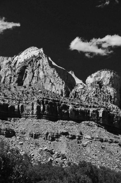 Zion-Utah15 - 8527bw