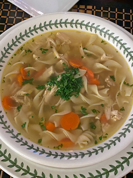 10-30 Pat's chicken noodle soup i4174