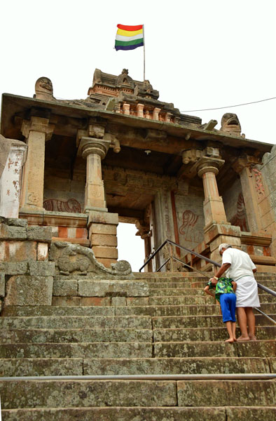 Vindhyagiri Hill Temple - India-2-0971