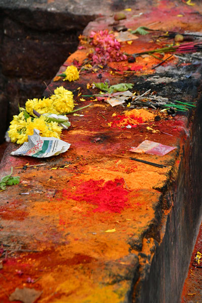 Chamundeshwari Temple offerings - India-2-1270