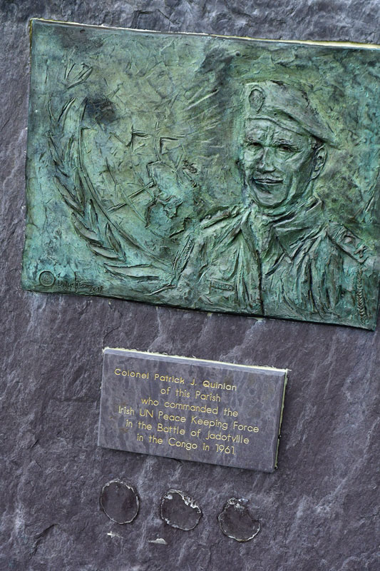 06-10 Memorial to Col. Quinlan for the Siege of Jadotville (Congo) 4756