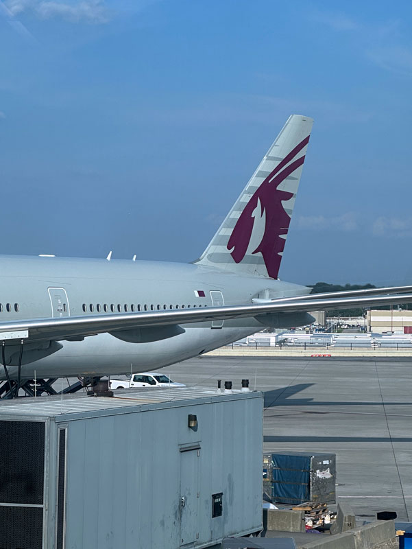 Qatar Airlines in Atlanta (ATL) 08-21-i0125cr