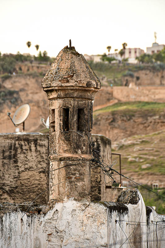 Roof-top view of Fez - Moroc-3586