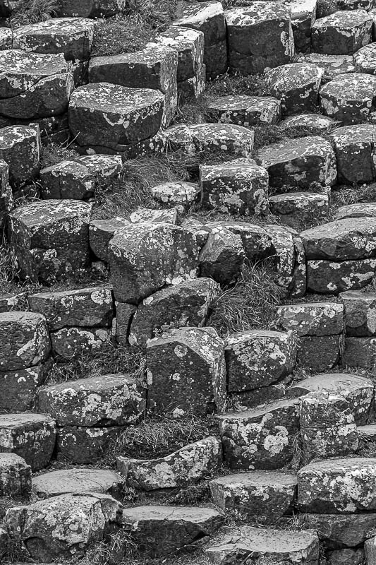06 13 At Giant's Causeway - Basalt - 5087-2bw