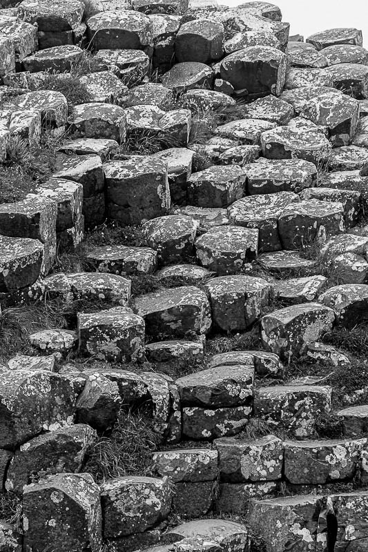 06 13 At Giant's Causeway - Basalt - 5088-2bw