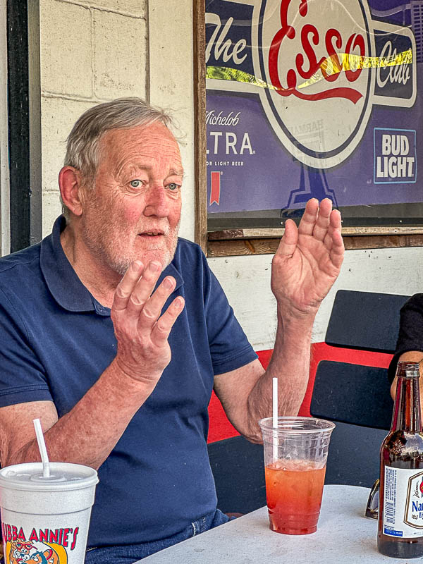 2024 05 29 Larry telling fishing stories? i5620