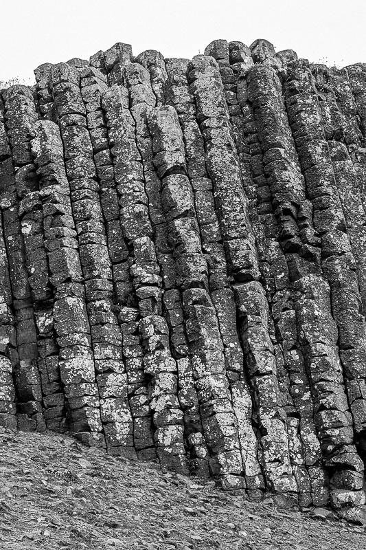 06 13 Basalt columns at Giant's Causeway 5108-2bw