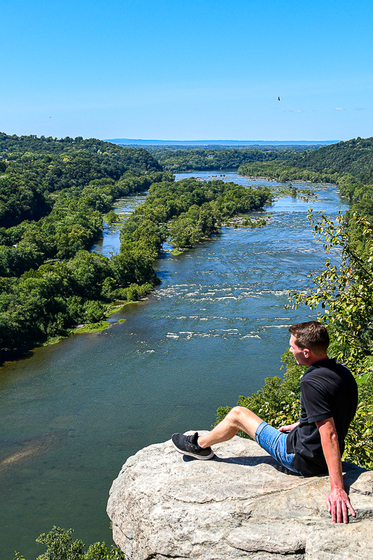 09 03 Potomac River seen from Maryland Heights 437