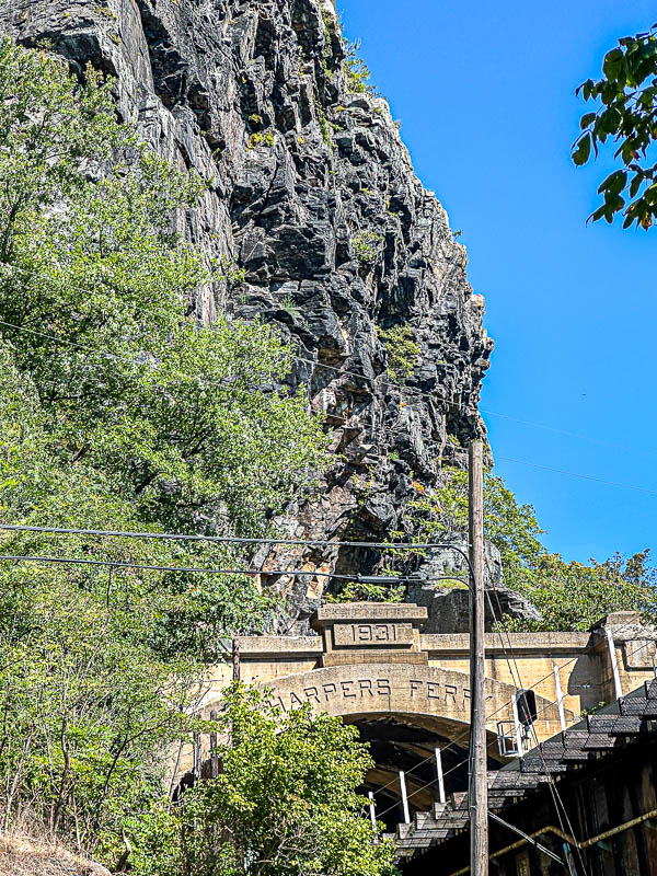 2024 09 03 Railroad tunnel through Maryland Heights along the Potomac River i0292