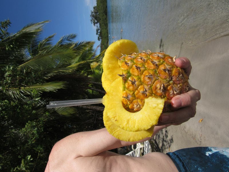 Make that pineapple and rum time