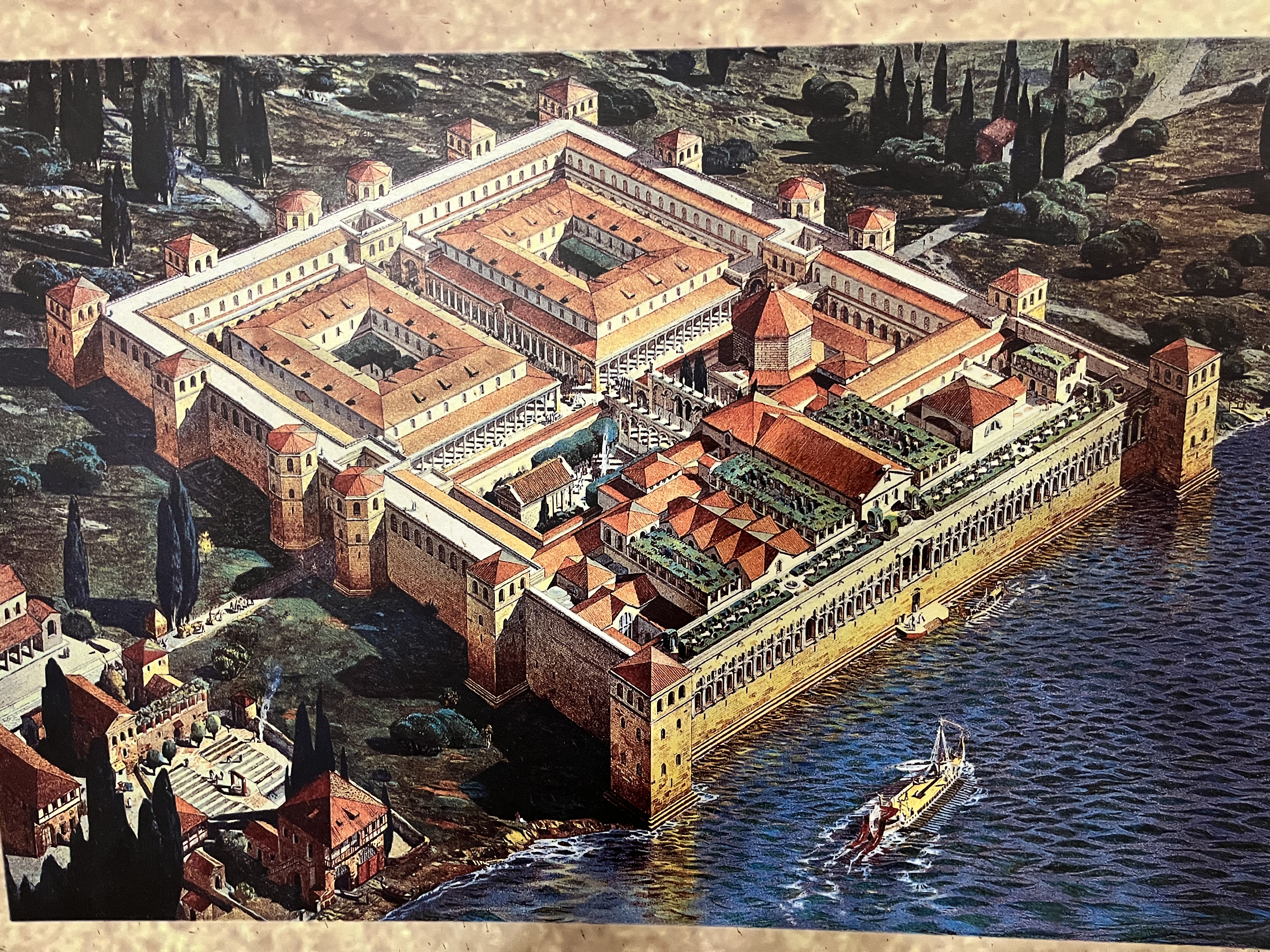 Diocletians palace in 300 AD
